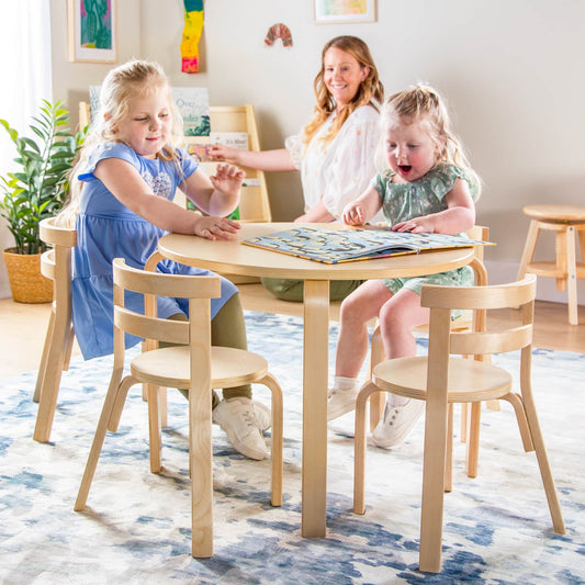 Nordic Table and 4 Chairs Set