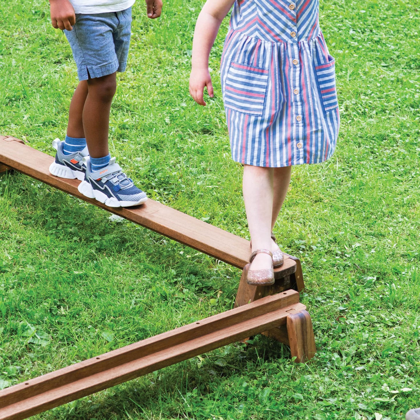 Acadia Outdoor Balance Beam Set of 2
