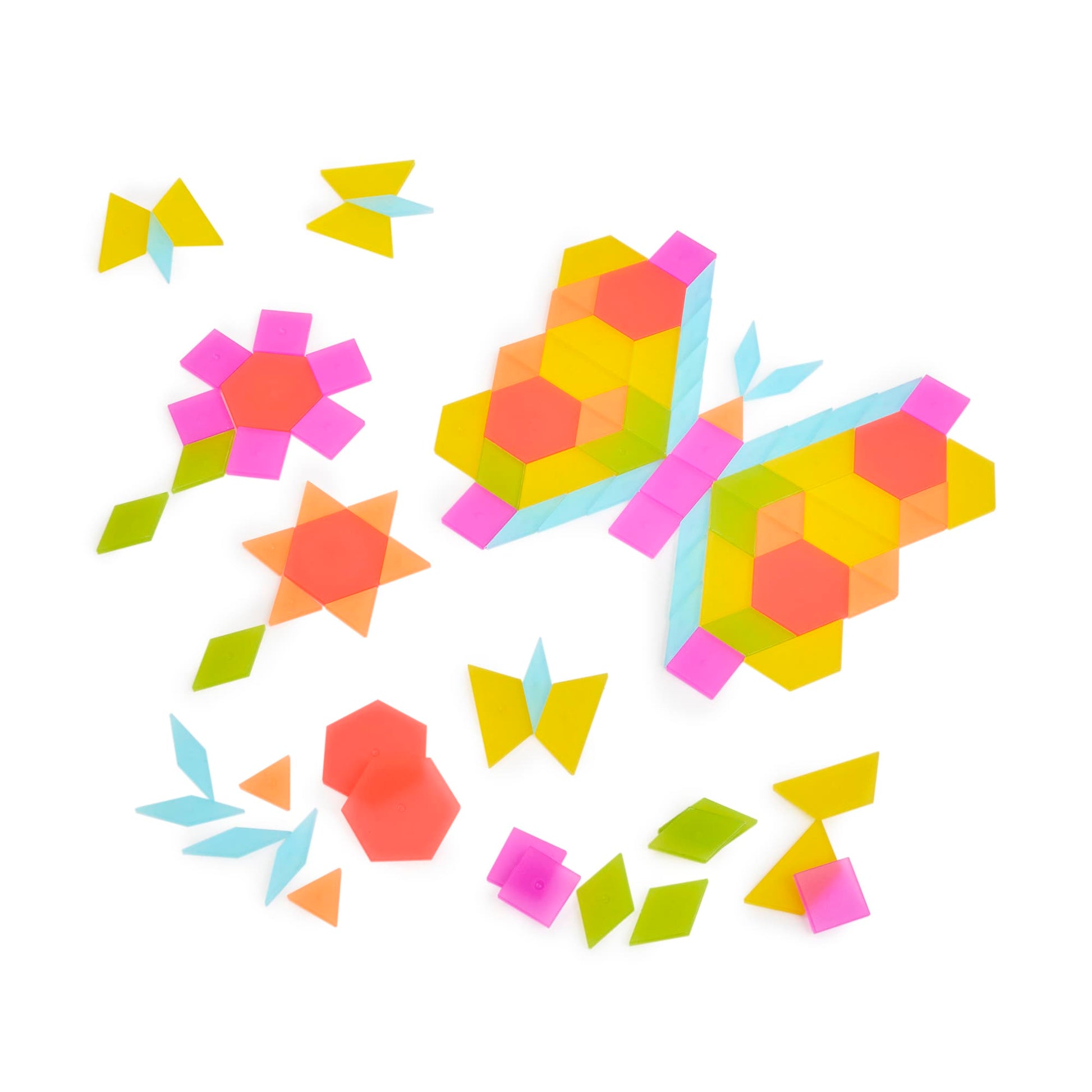 Translucent Tangram Tiles