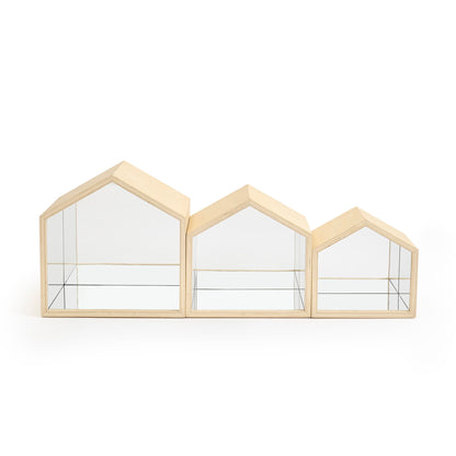 Nesting Mirror Houses