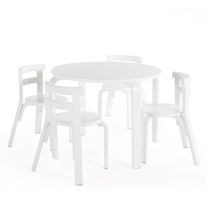 Nordic Table and 4 Chairs Set