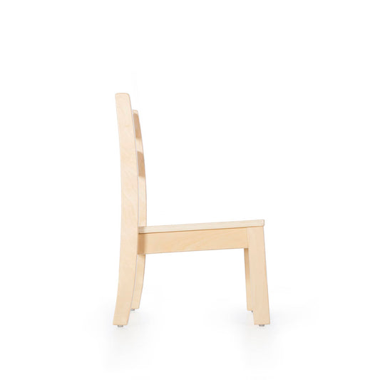 Stacking Wood Chair 20cm (8") - Set of 4