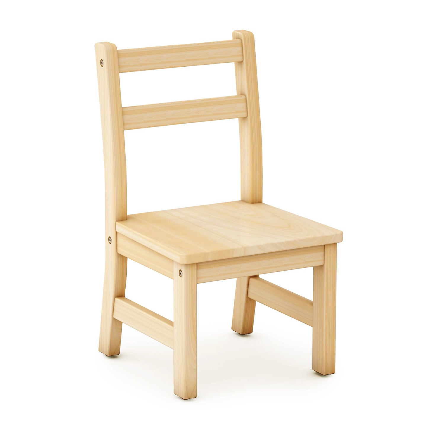 EdQ Hardwood Chairs - Set of 2 - 10" Seat
