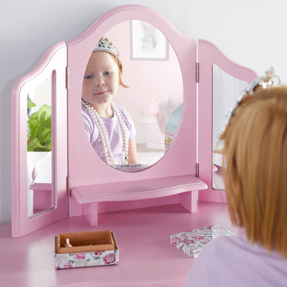 Kids' Vanity and Stool