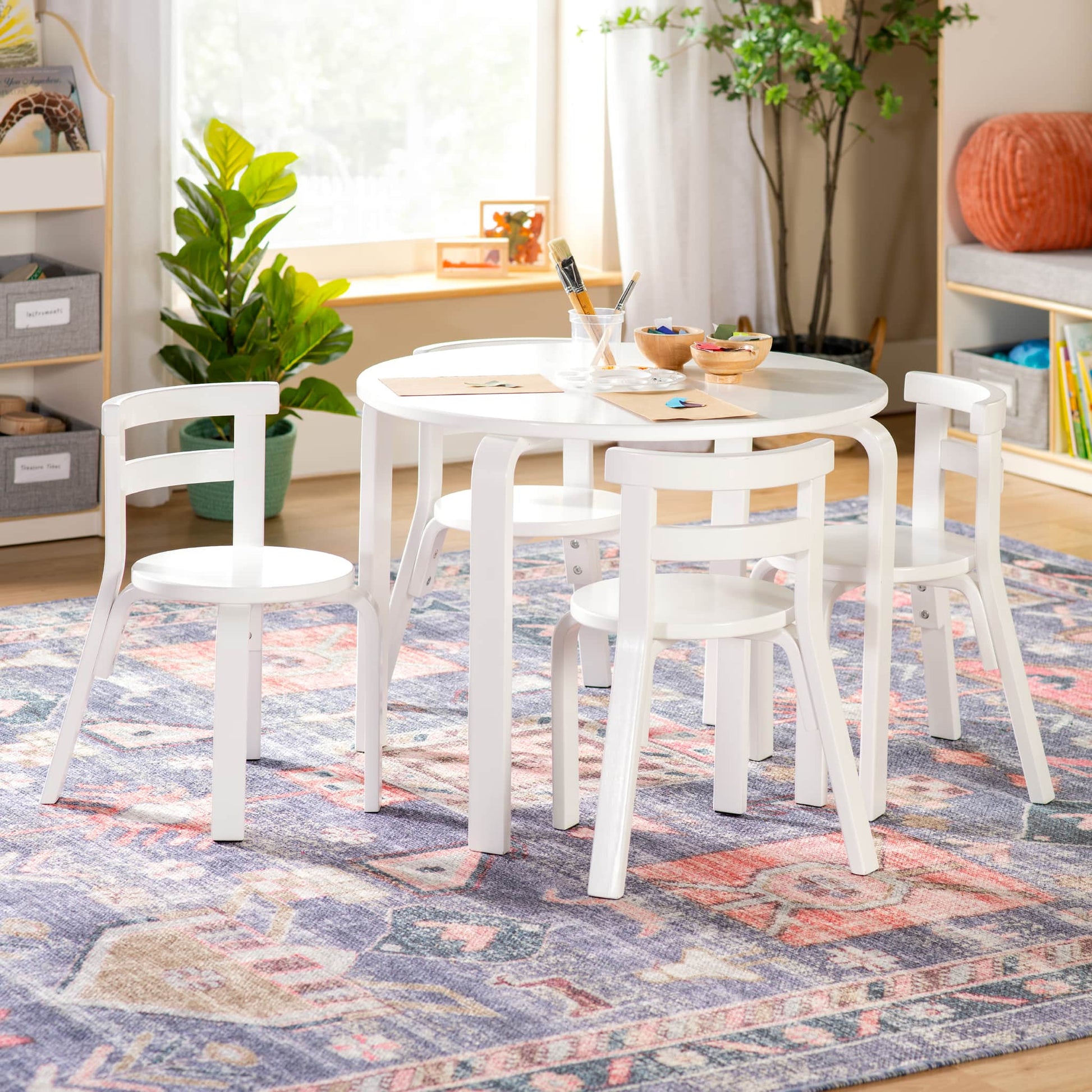Nordic Table and 4 Chairs Set