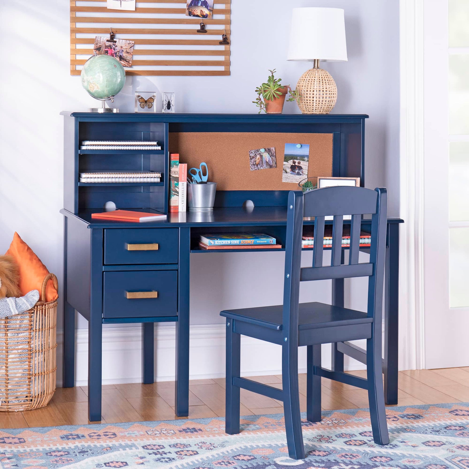 Kids' Taiga Desk, Hutch and Chair Set